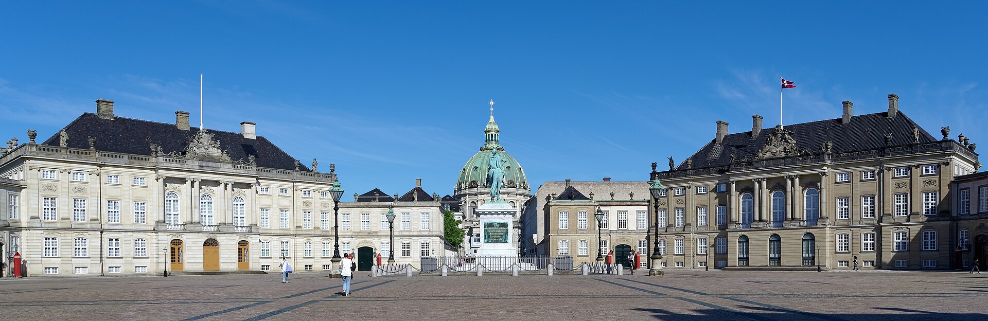 Amalienborg Palace in Copenhagen